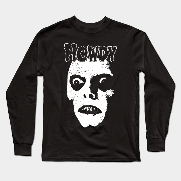 Captain Howdy Long Sleeve T-Shirt by hedkup